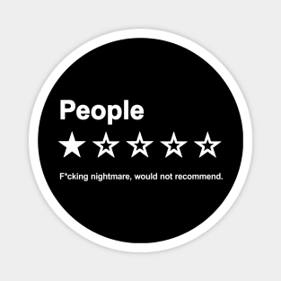 People One Star Magnet